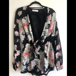 Stella Laguna Beach floral romper